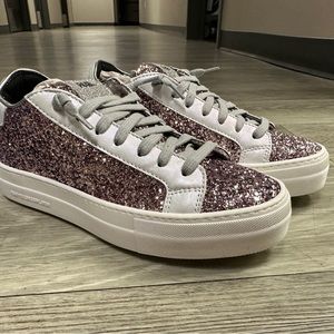 P448 Thea pink glitter Sneakers, size 37
